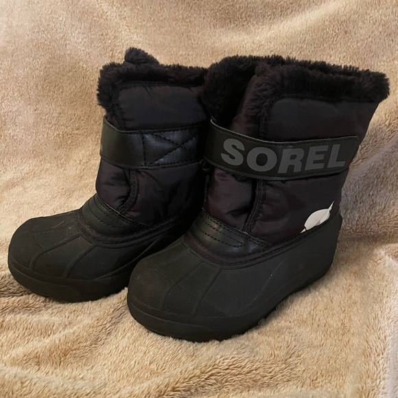 SOREL SNOW COMMANDER CHILDREN'S BOOT-KIDS SIZE 13 - Picture 2 of 7